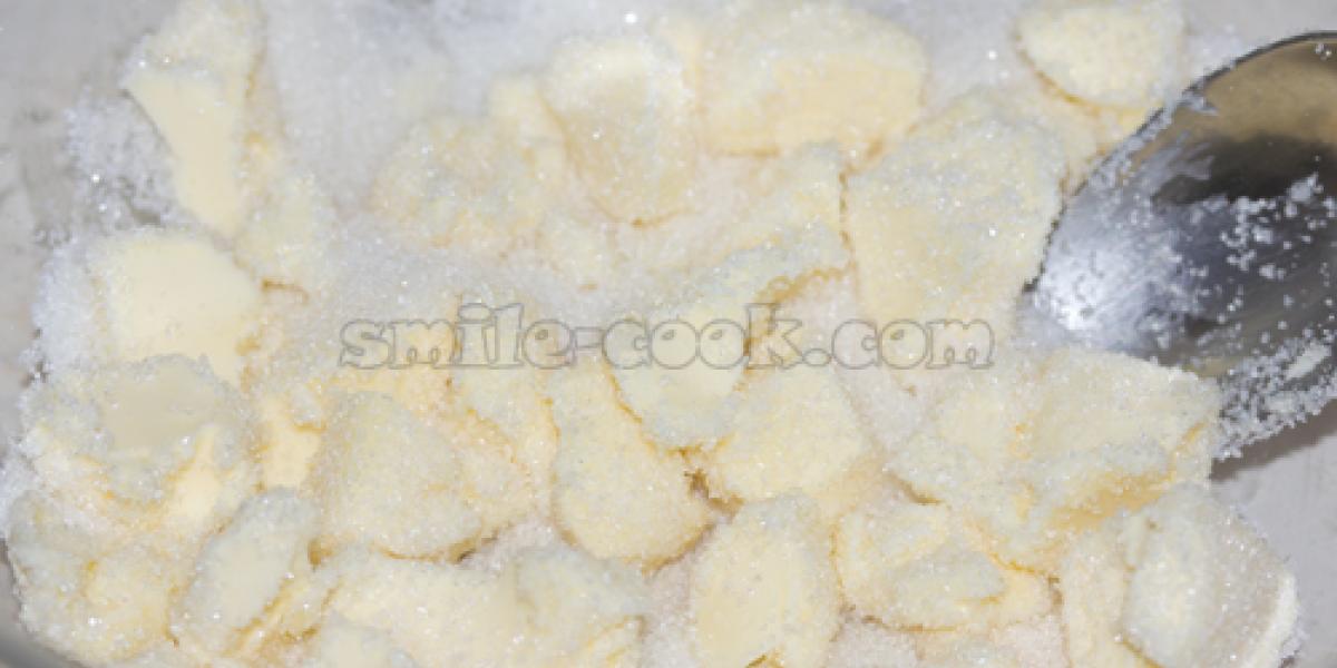 масло с сахаром