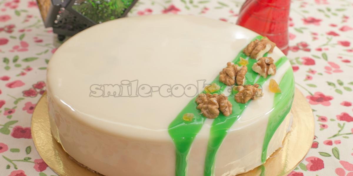 торт з глазур'ю